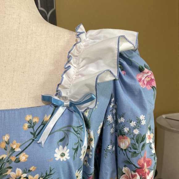 Call it Fancy Cottagecore Prairiecore Floral Vintage Dress - Picture 3 of 8